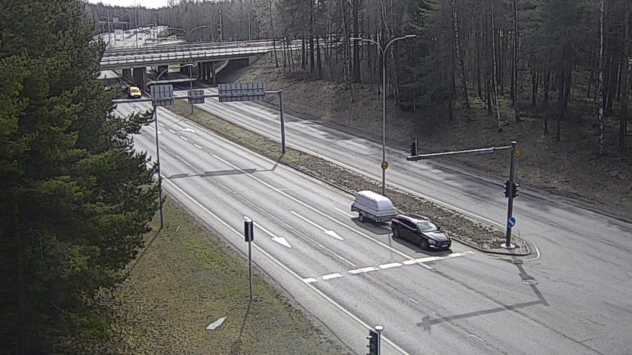 Weather Camera Image Väg 22 Uleåborg Raksila, Oulu, Pohjois-Pohjanmaa
