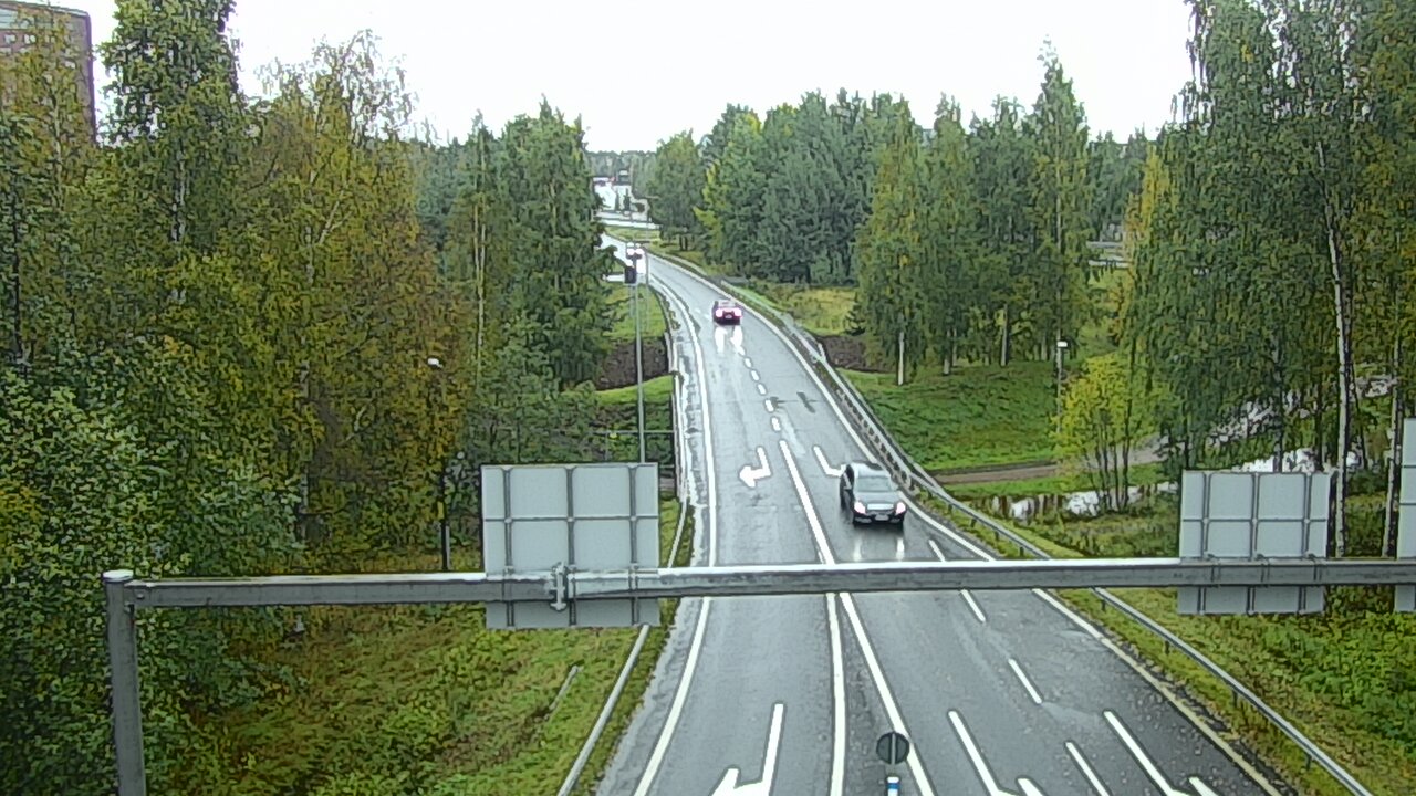Weather Camera Image Road 22 Oulu Raksila, Oulu, Pohjois-Pohjanmaa