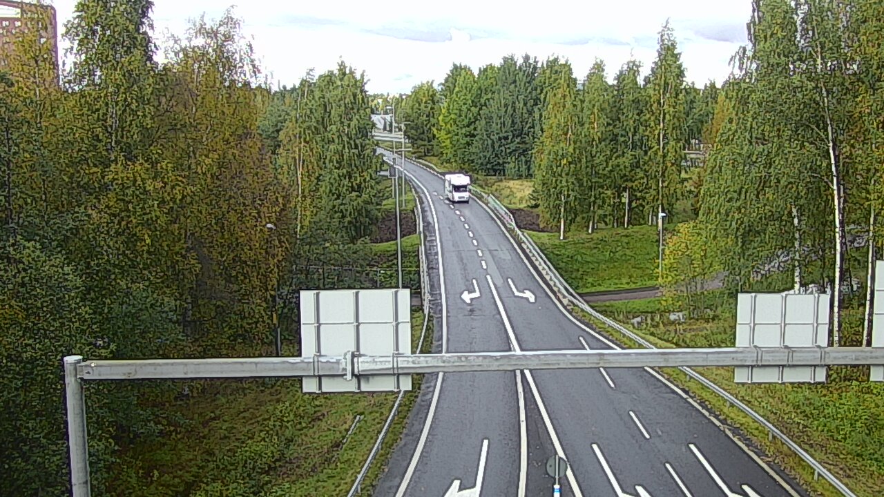 Weather Camera Image Road 22 Oulu Raksila, Oulu, Pohjois-Pohjanmaa