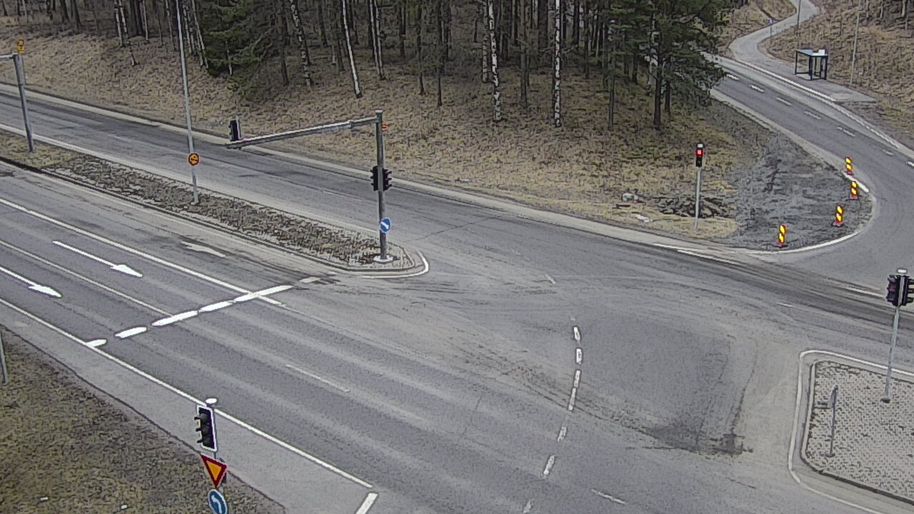 Weather Camera Image Road 22 Oulu Raksila, Oulu, Pohjois-Pohjanmaa