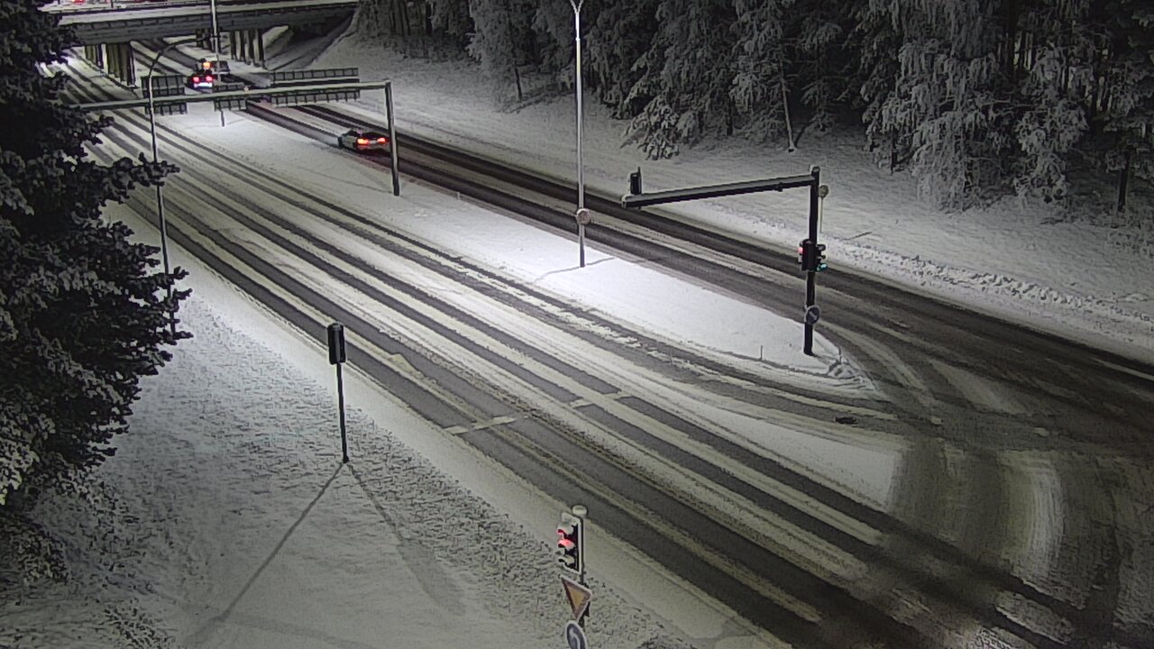 Weather Camera Image Väg 22 Uleåborg Raksila, Oulu, Pohjois-Pohjanmaa