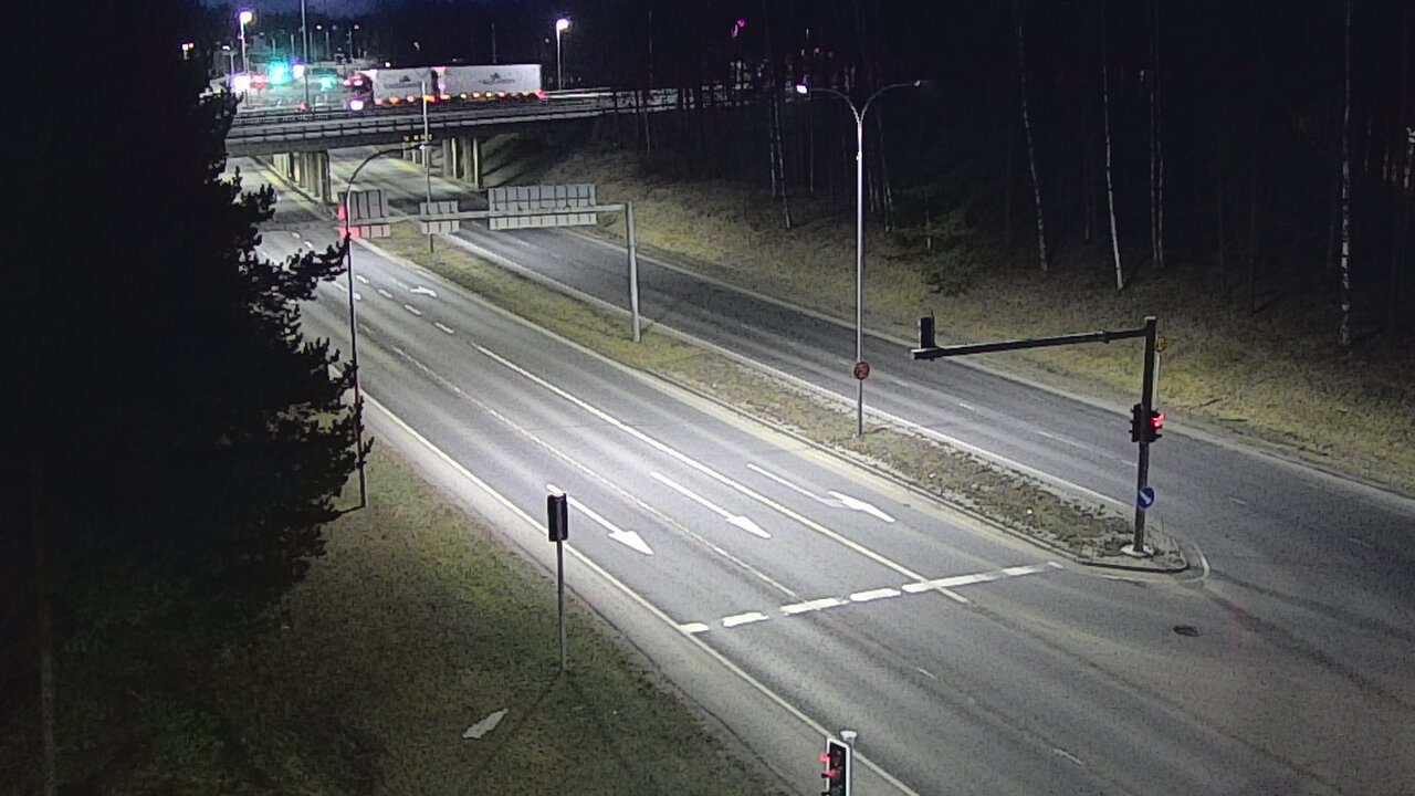 Weather Camera Image Väg 22 Uleåborg Raksila, Oulu, Pohjois-Pohjanmaa