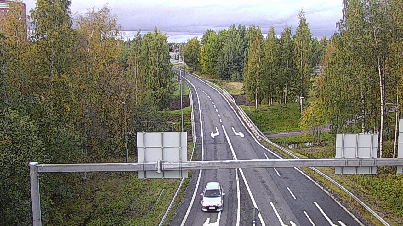 Weather Camera Image Road 22 Oulu Raksila, Oulu, Pohjois-Pohjanmaa