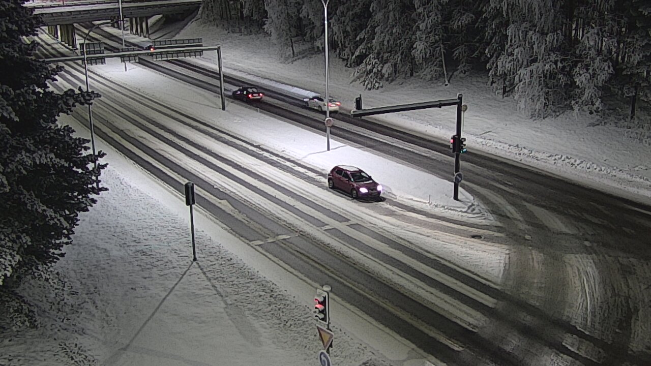 Weather Camera Image Väg 22 Uleåborg Raksila, Oulu, Pohjois-Pohjanmaa