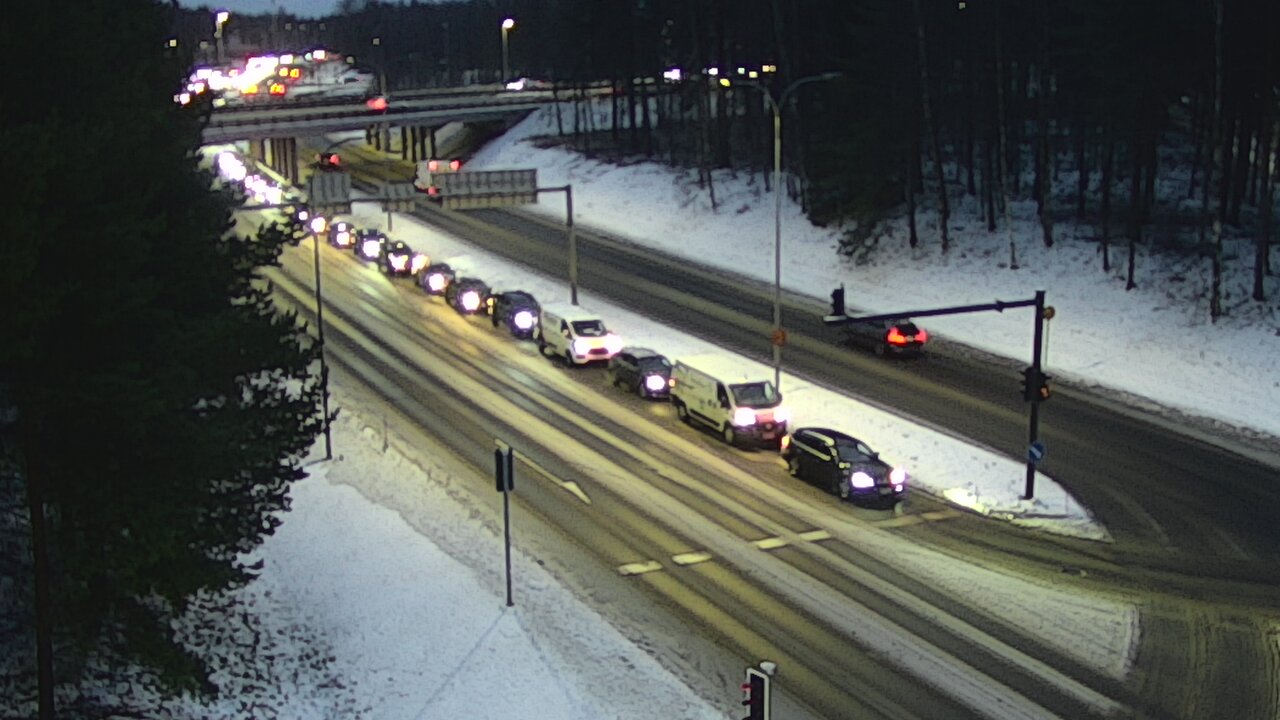 Weather Camera Image Road 22 Oulu Raksila, Oulu, Pohjois-Pohjanmaa