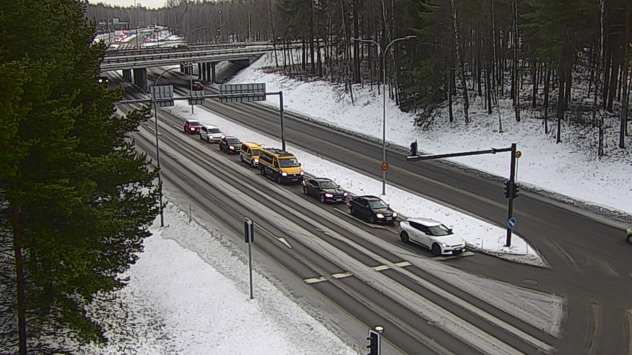 Weather Camera Image Väg 22 Uleåborg Raksila, Oulu, Pohjois-Pohjanmaa