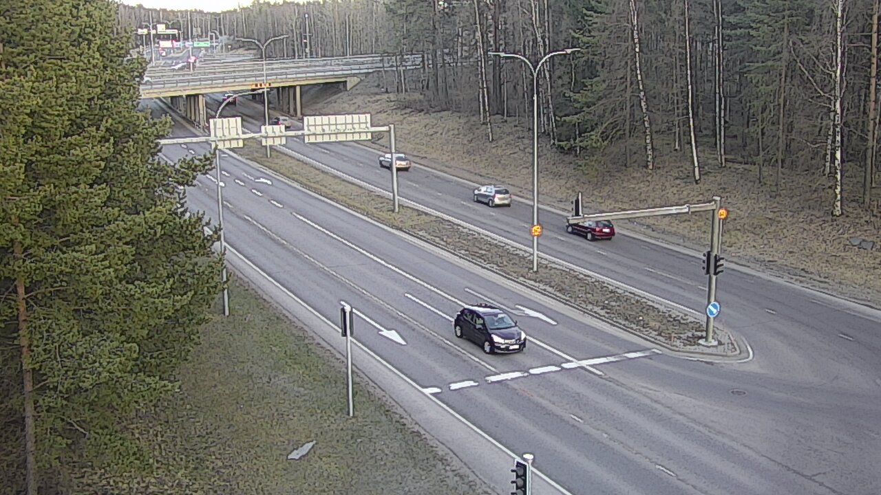 Weather Camera Image Väg 22 Uleåborg Raksila, Oulu, Pohjois-Pohjanmaa