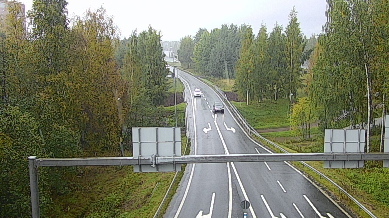 Weather Camera Image Road 22 Oulu Raksila, Oulu, Pohjois-Pohjanmaa