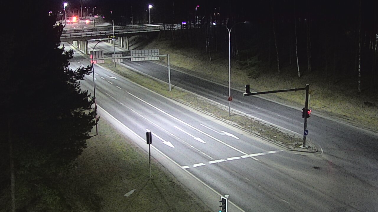 Weather Camera Image Väg 22 Uleåborg Raksila, Oulu, Pohjois-Pohjanmaa
