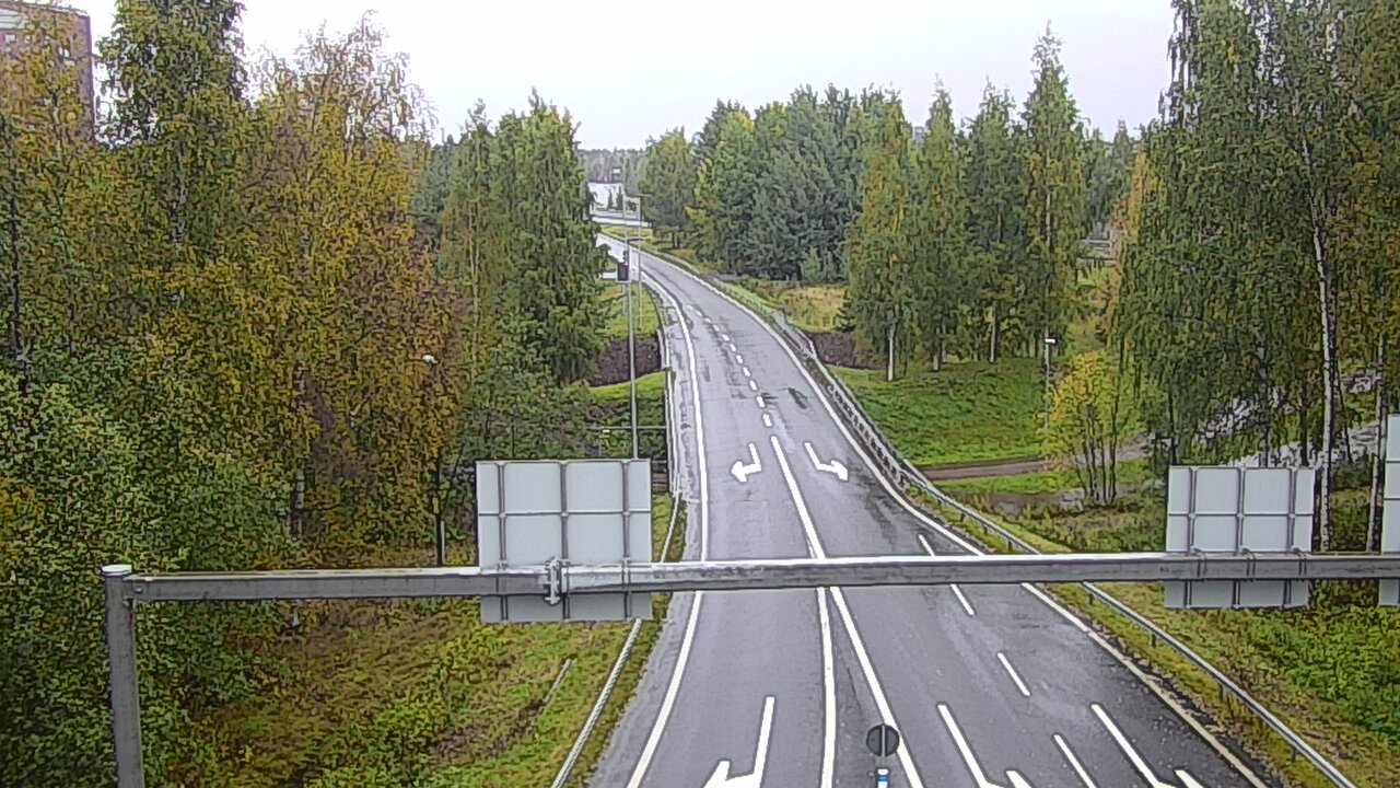 Weather Camera Image Road 22 Oulu Raksila, Oulu, Pohjois-Pohjanmaa