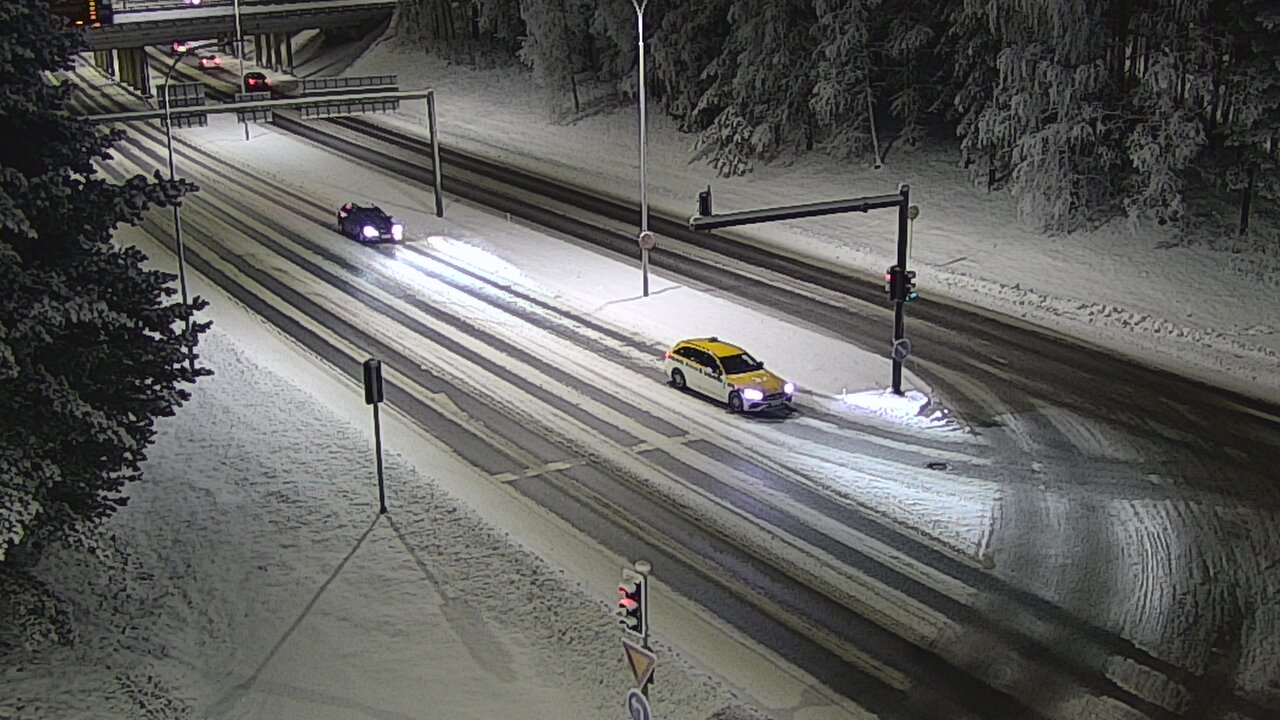 Weather Camera Image Väg 22 Uleåborg Raksila, Oulu, Pohjois-Pohjanmaa