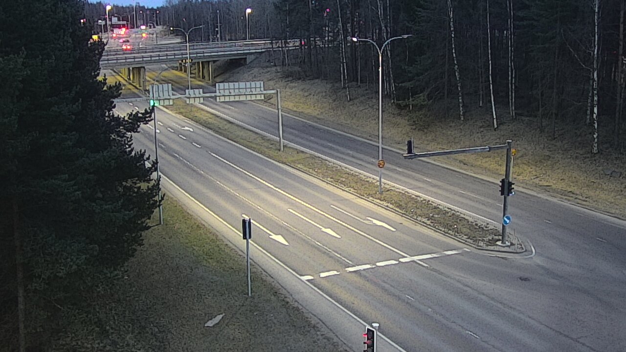 Weather Camera Image Väg 22 Uleåborg Raksila, Oulu, Pohjois-Pohjanmaa