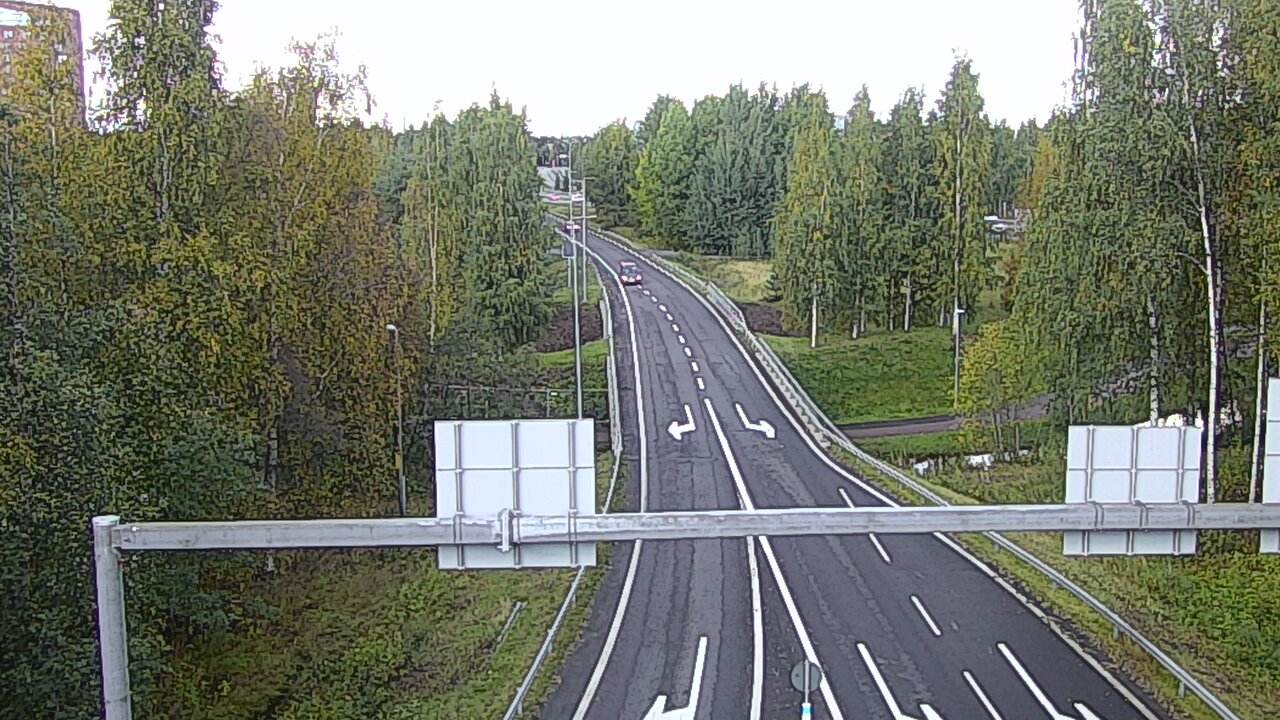 Weather Camera Image Road 22 Oulu Raksila, Oulu, Pohjois-Pohjanmaa