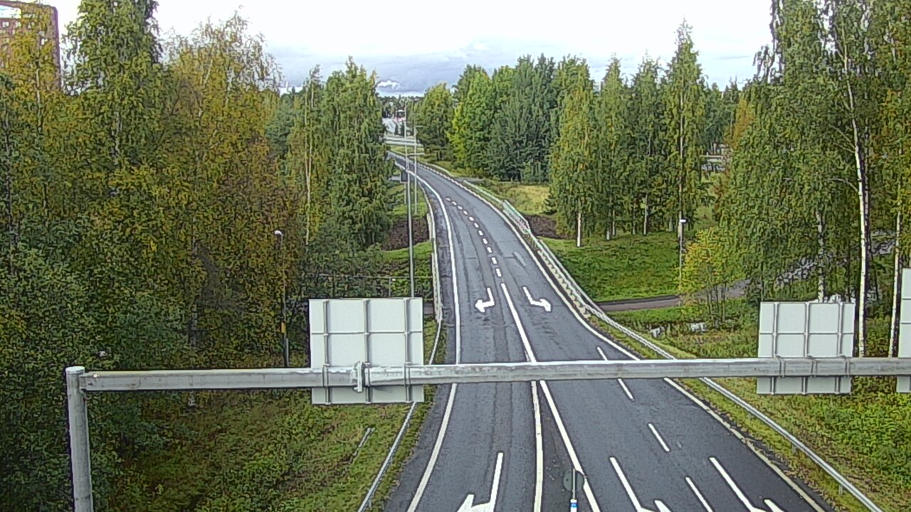 Weather Camera Image Road 22 Oulu Raksila, Oulu, Pohjois-Pohjanmaa