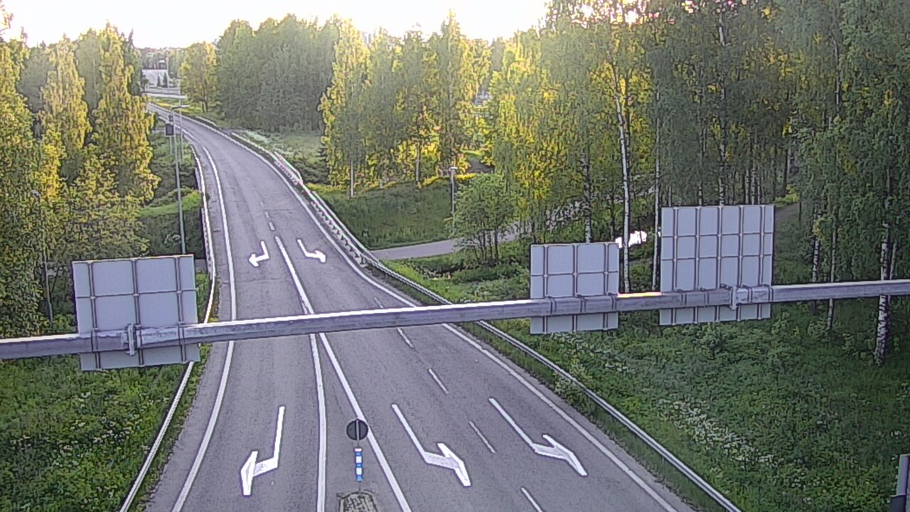 Weather Camera Image Road 22 Oulu Raksila, Oulu, Pohjois-Pohjanmaa