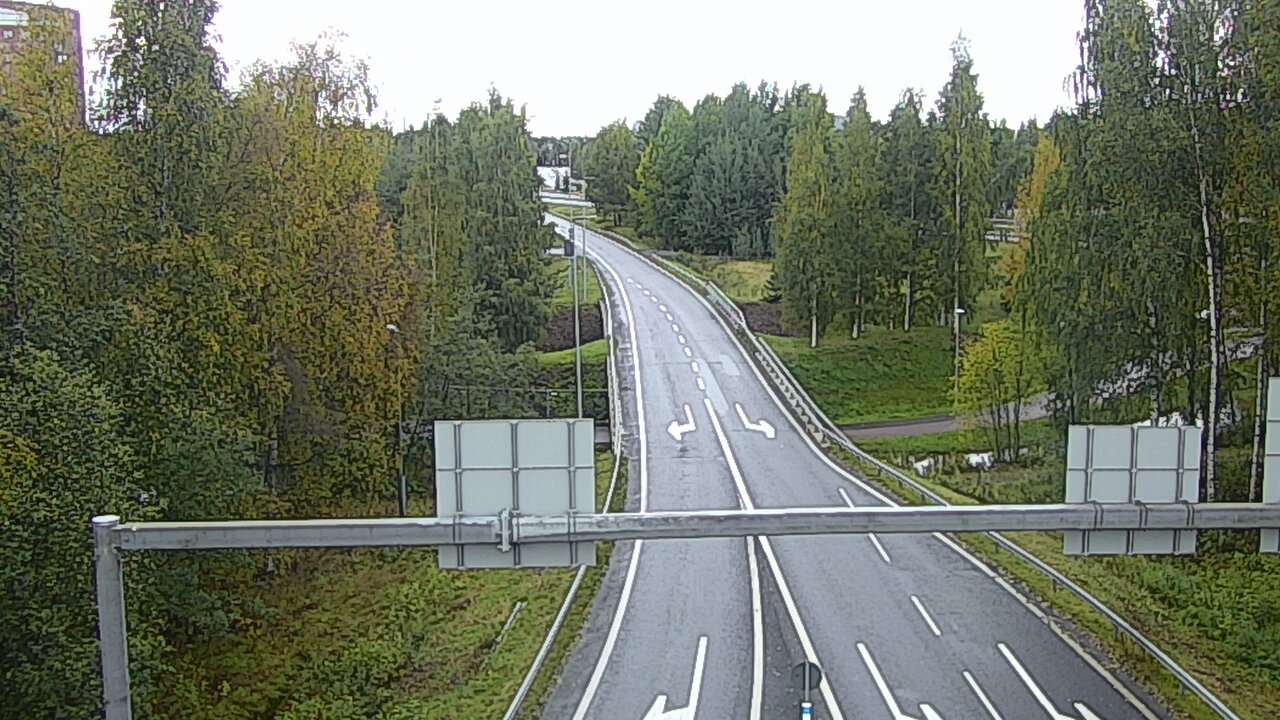 Weather Camera Image Road 22 Oulu Raksila, Oulu, Pohjois-Pohjanmaa