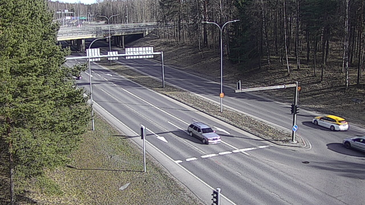 Weather Camera Image Väg 22 Uleåborg Raksila, Oulu, Pohjois-Pohjanmaa