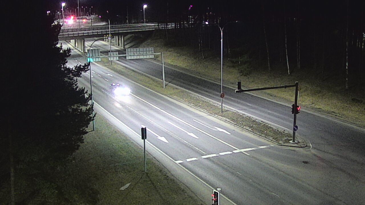 Weather Camera Image Väg 22 Uleåborg Raksila, Oulu, Pohjois-Pohjanmaa