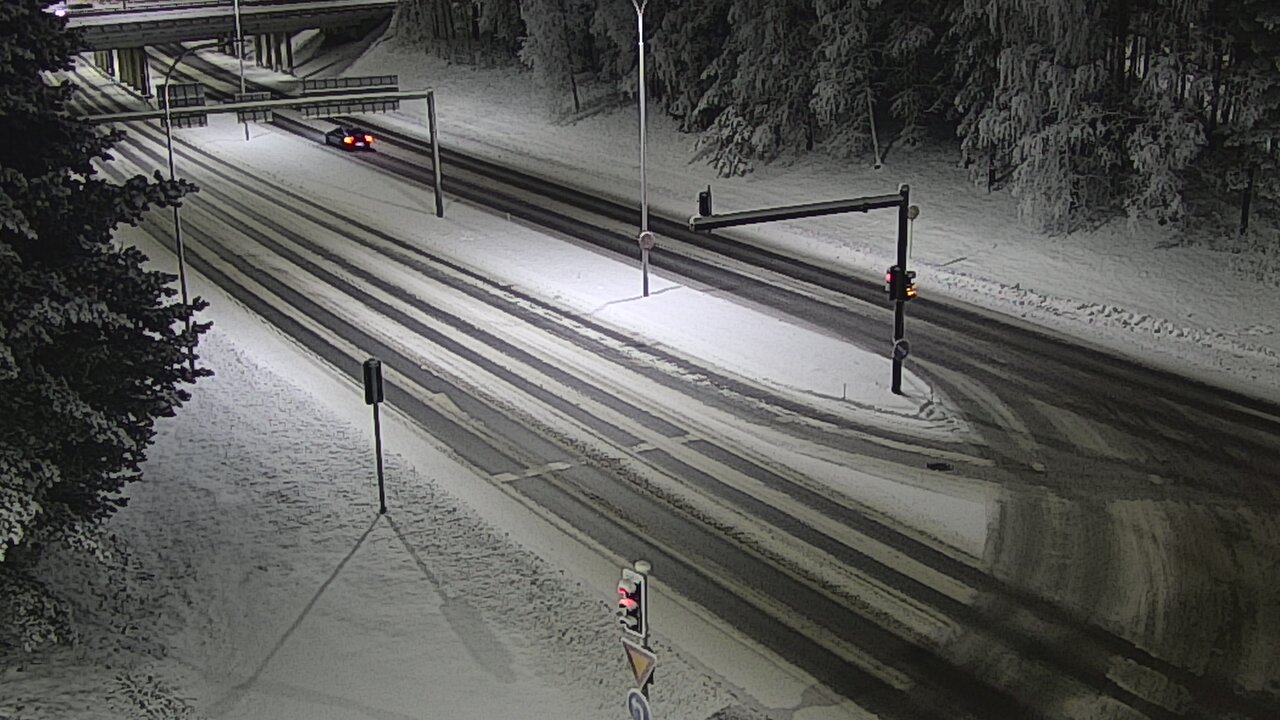 Weather Camera Image Väg 22 Uleåborg Raksila, Oulu, Pohjois-Pohjanmaa