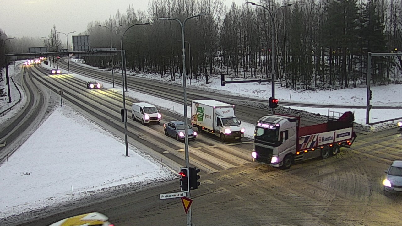 Weather Camera Image Väg 22 Uleåborg öst, Oulu, Pohjois-Pohjanmaa