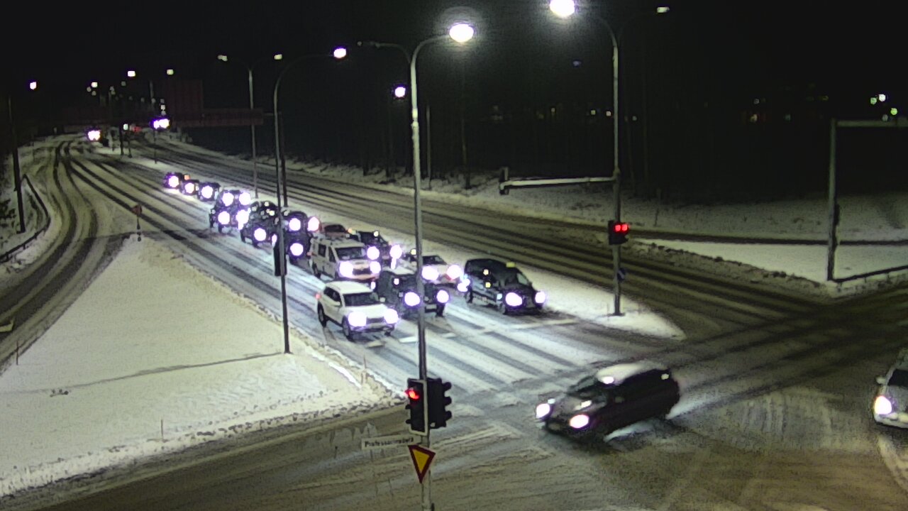 Weather Camera Image Väg 22 Uleåborg öst, Oulu, Pohjois-Pohjanmaa