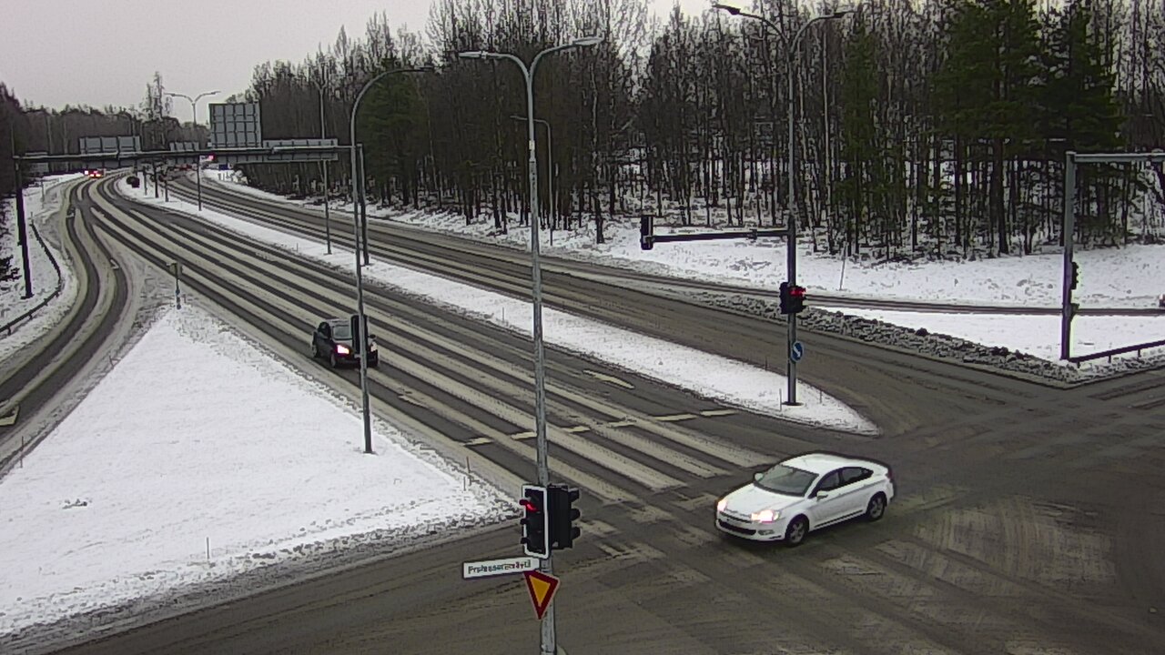 Weather Camera Image Väg 22 Uleåborg öst, Oulu, Pohjois-Pohjanmaa