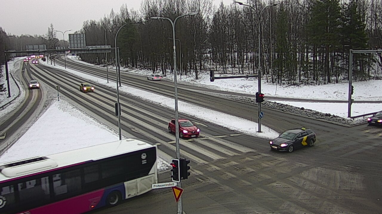 Weather Camera Image Väg 22 Uleåborg öst, Oulu, Pohjois-Pohjanmaa