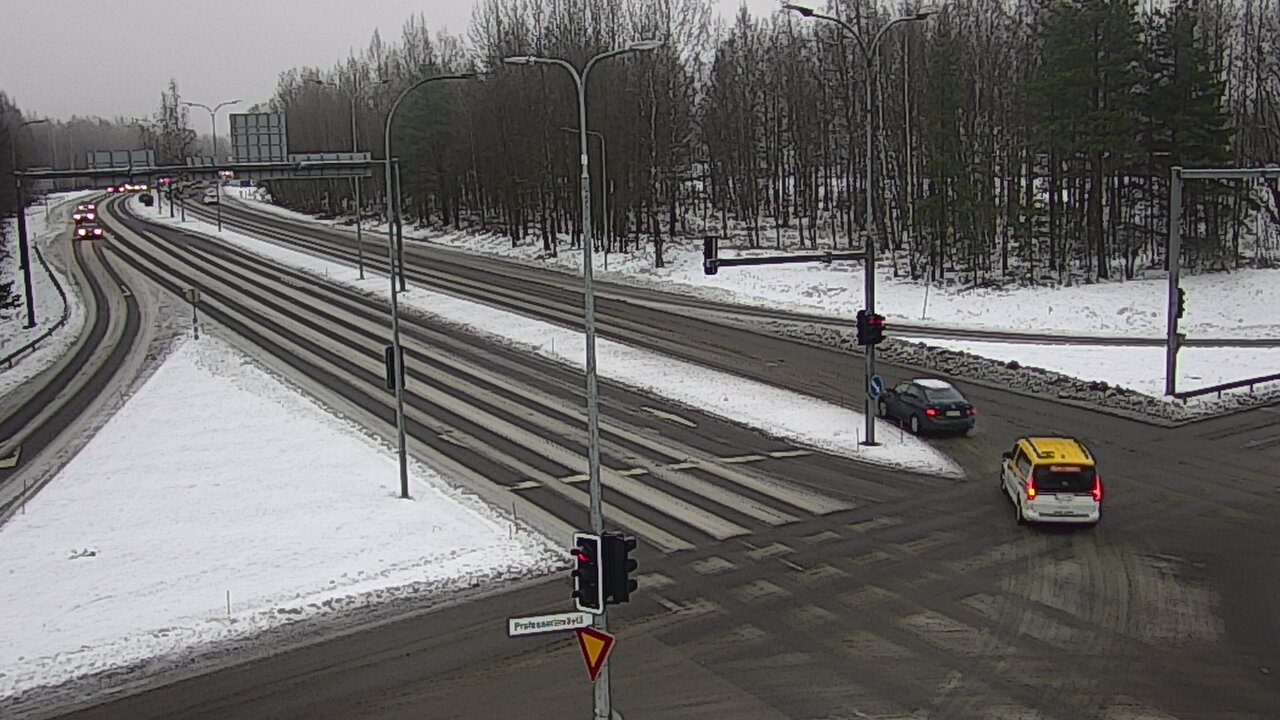Weather Camera Image Väg 22 Uleåborg öst, Oulu, Pohjois-Pohjanmaa