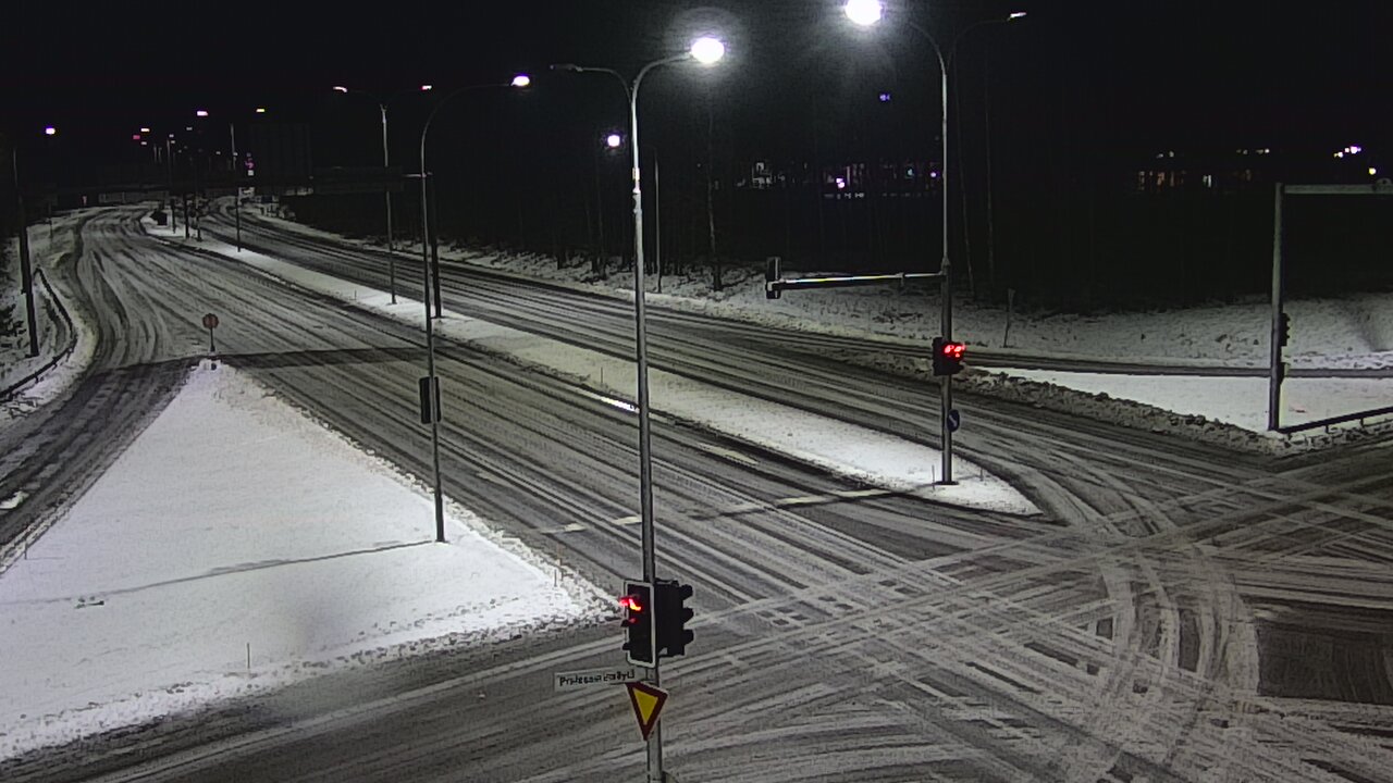 Weather Camera Image Väg 22 Uleåborg öst, Oulu, Pohjois-Pohjanmaa