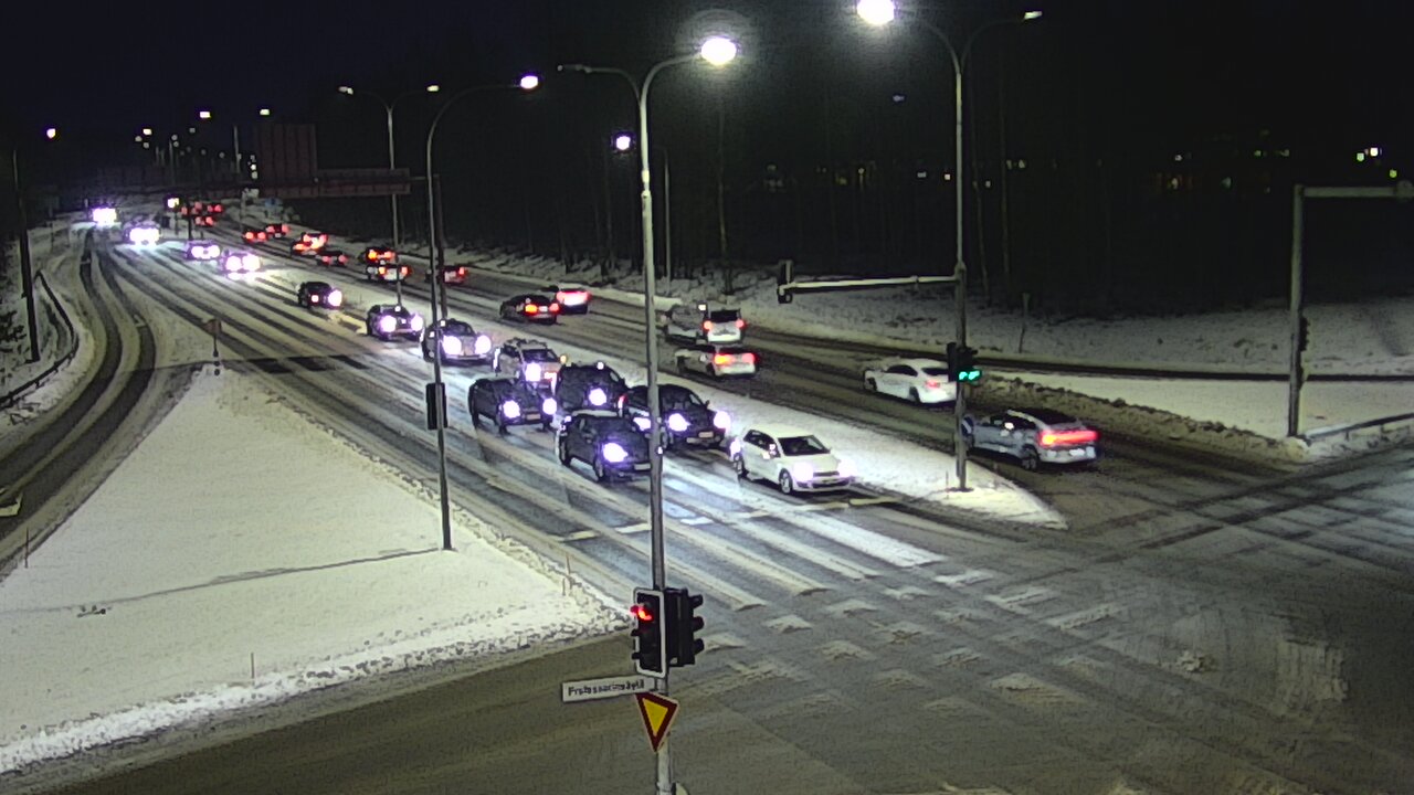 Weather Camera Image Väg 22 Uleåborg öst, Oulu, Pohjois-Pohjanmaa