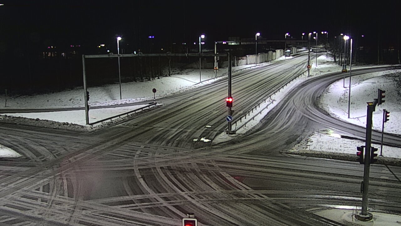 Weather Camera Image Väg 22 Uleåborg öst, Oulu, Pohjois-Pohjanmaa