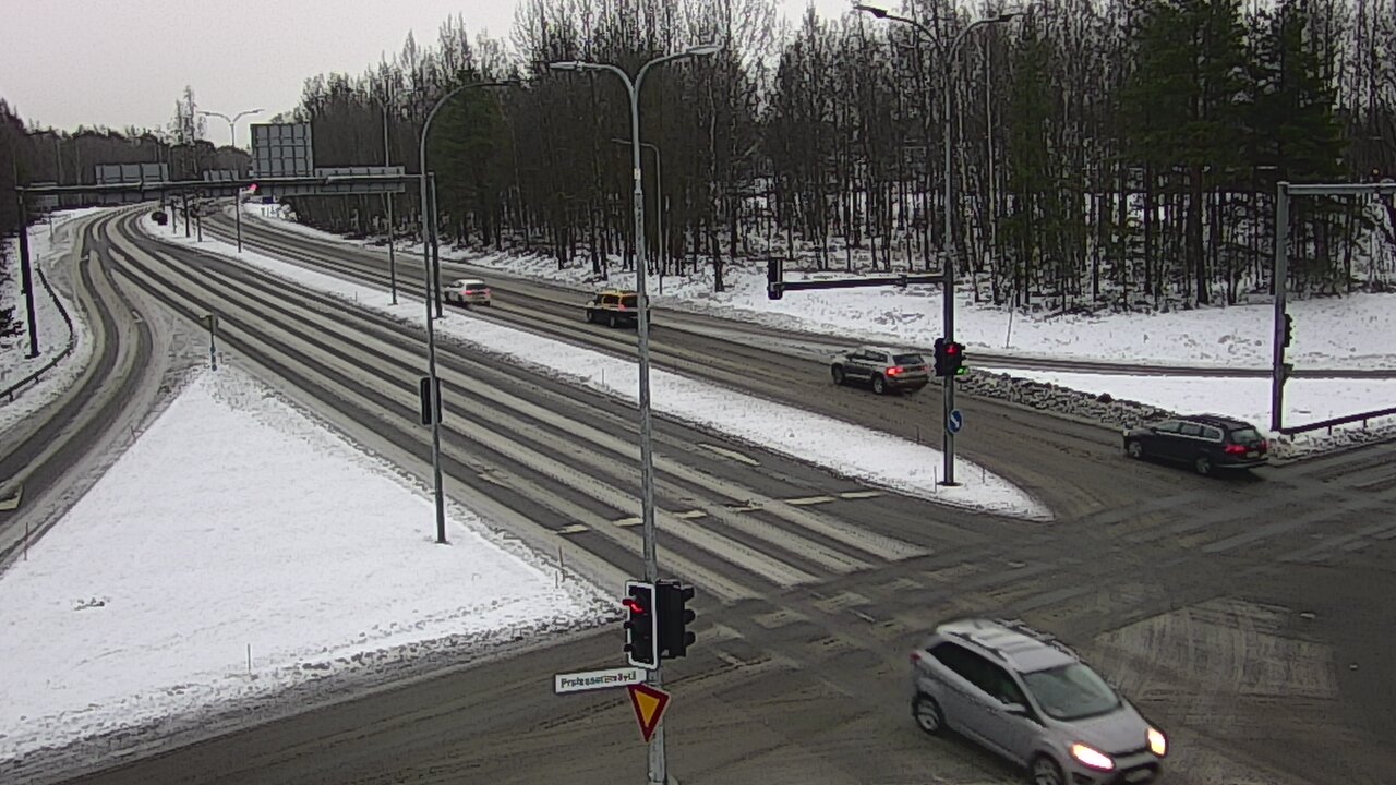 Weather Camera Image Väg 22 Uleåborg öst, Oulu, Pohjois-Pohjanmaa