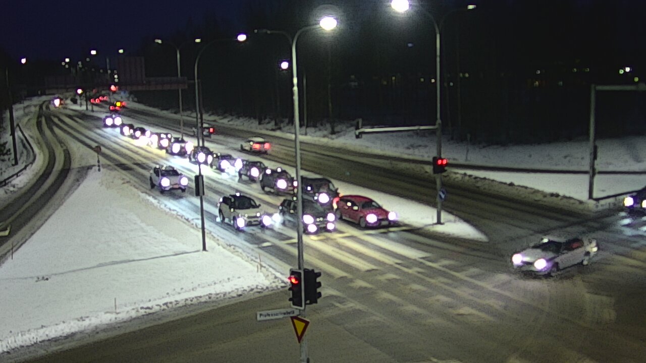 Weather Camera Image Väg 22 Uleåborg öst, Oulu, Pohjois-Pohjanmaa