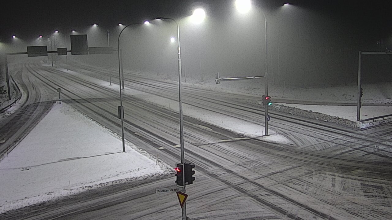 Weather Camera Image Väg 22 Uleåborg öst, Oulu, Pohjois-Pohjanmaa