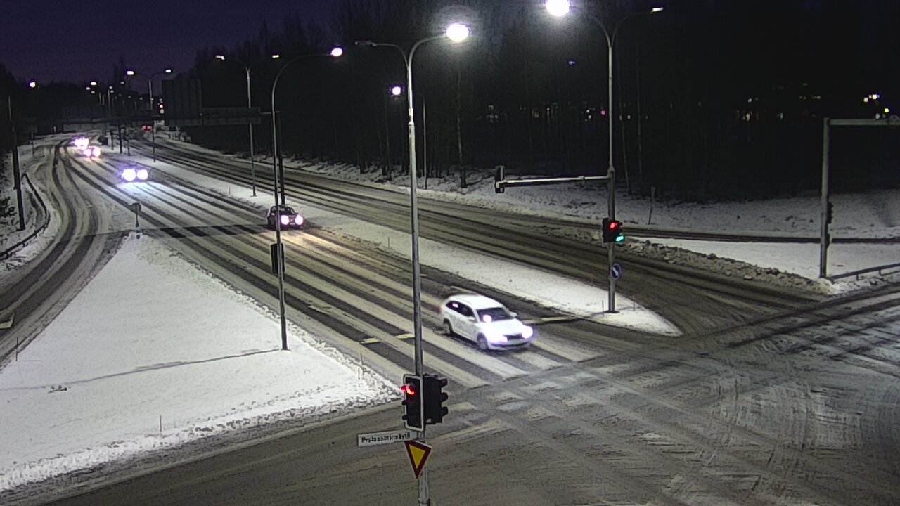 Weather Camera Image Väg 22 Uleåborg öst, Oulu, Pohjois-Pohjanmaa