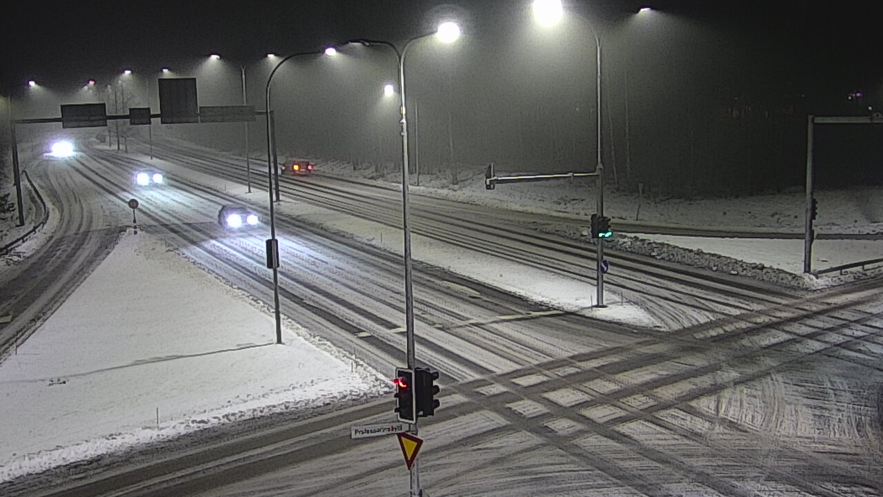 Weather Camera Image Väg 22 Uleåborg öst, Oulu, Pohjois-Pohjanmaa