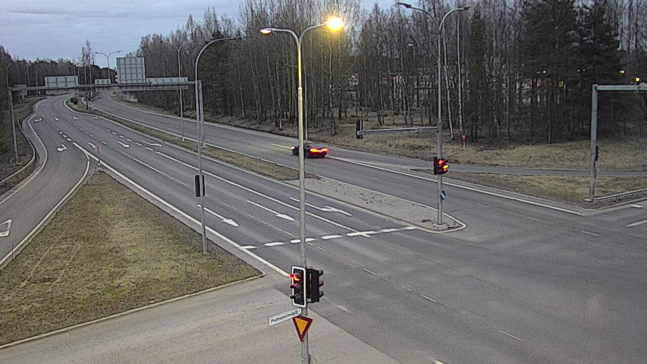 Weather Camera Image Väg 22 Uleåborg öst, Oulu, Pohjois-Pohjanmaa