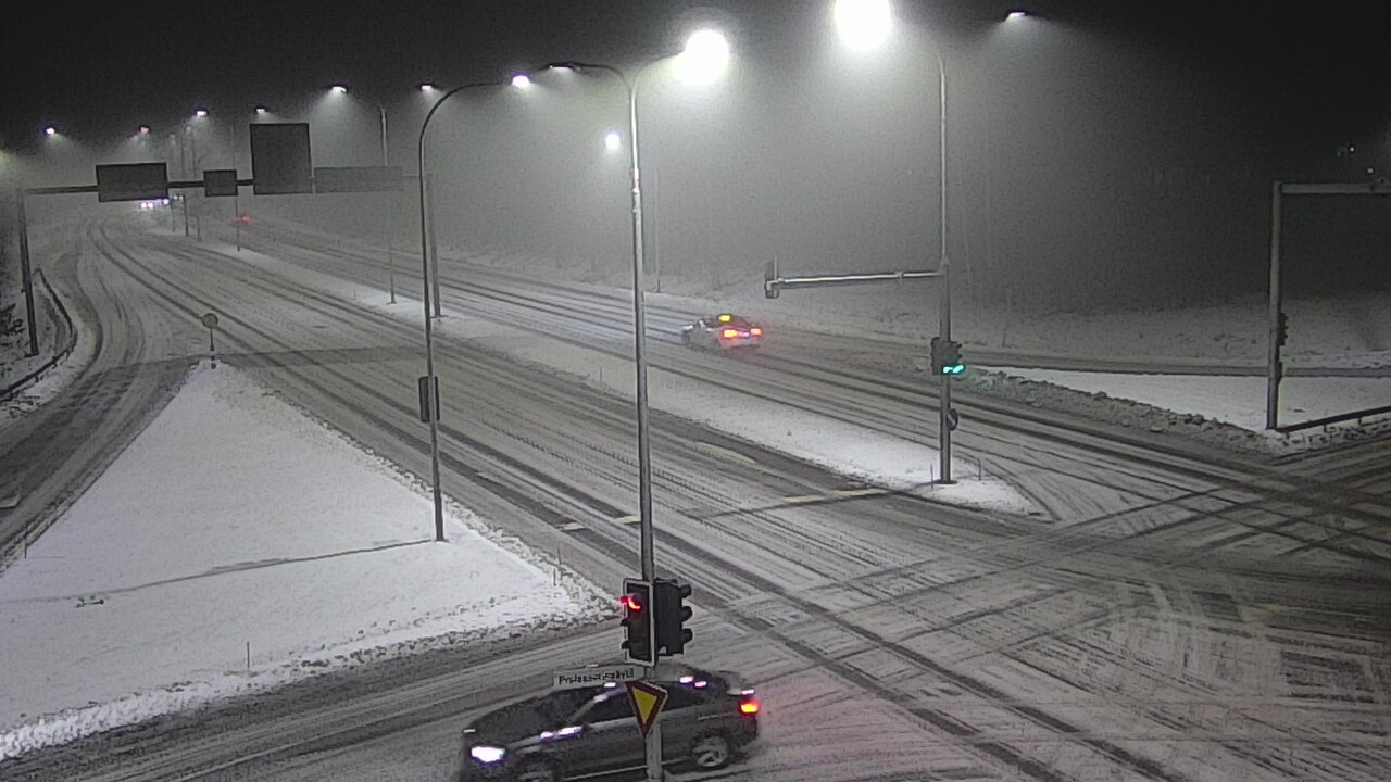 Weather Camera Image Väg 22 Uleåborg öst, Oulu, Pohjois-Pohjanmaa