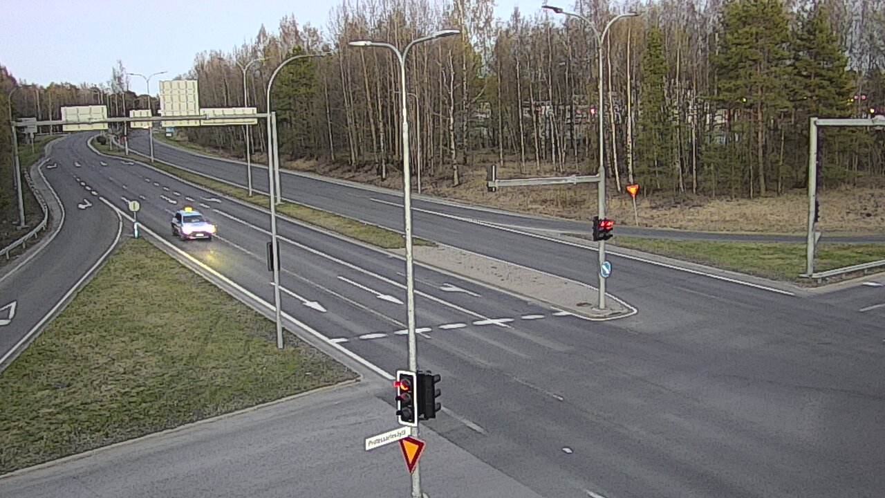 Weather Camera Image Väg 22 Uleåborg öst, Oulu, Pohjois-Pohjanmaa