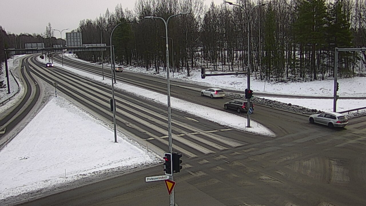 Weather Camera Image Väg 22 Uleåborg öst, Oulu, Pohjois-Pohjanmaa