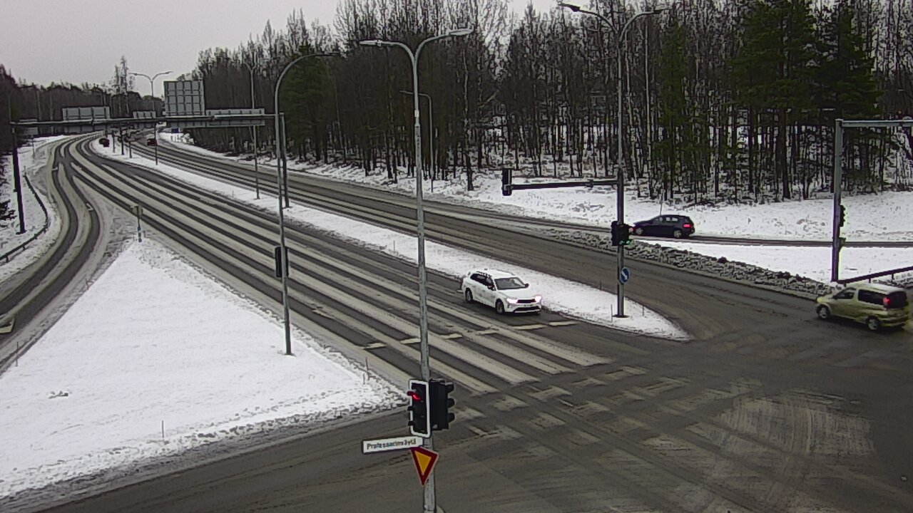 Weather Camera Image Väg 22 Uleåborg öst, Oulu, Pohjois-Pohjanmaa