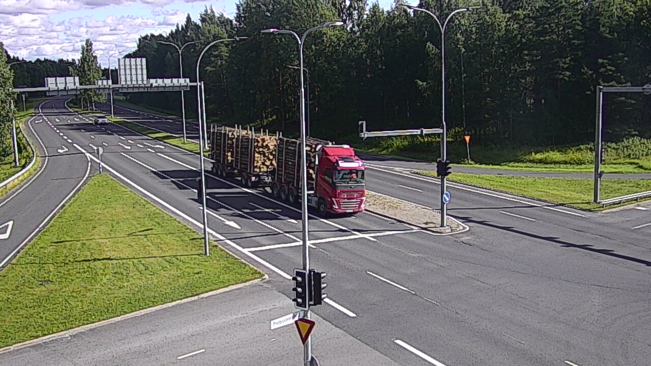 Weather Camera Image Road 22 Oulu east, Oulu, Pohjois-Pohjanmaa