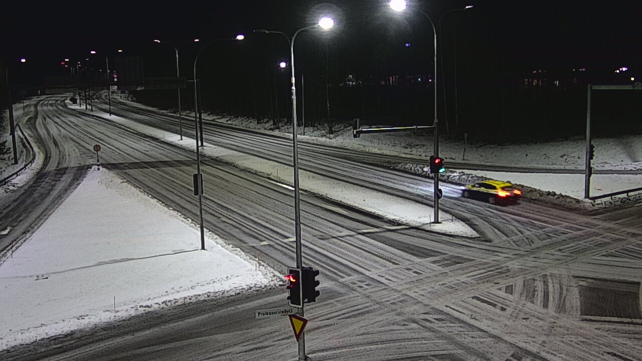 Weather Camera Image Väg 22 Uleåborg öst, Oulu, Pohjois-Pohjanmaa