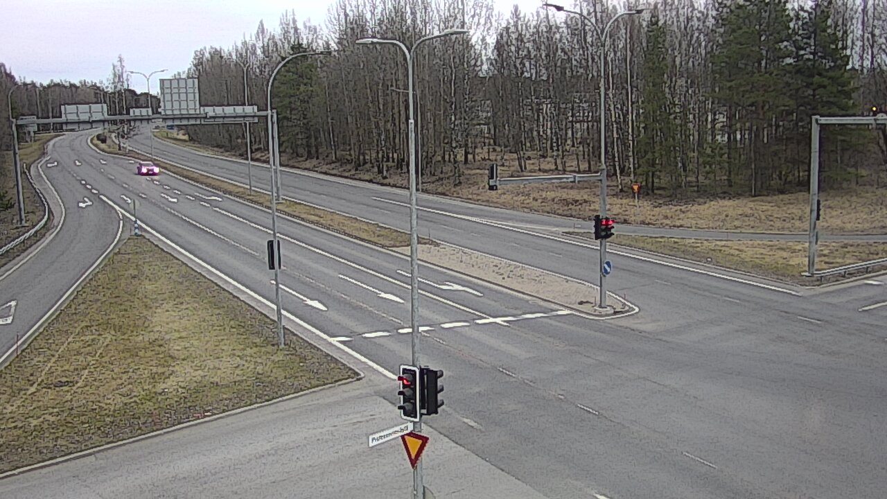 Weather Camera Image Väg 22 Uleåborg öst, Oulu, Pohjois-Pohjanmaa