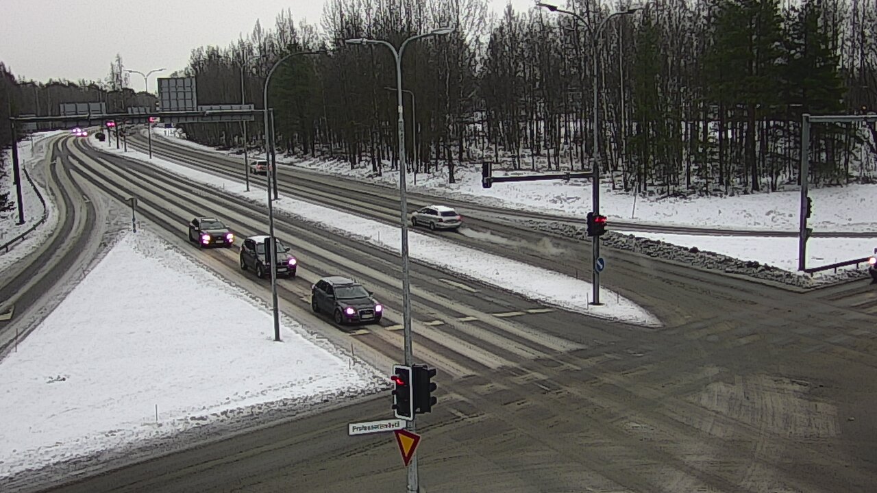 Weather Camera Image Väg 22 Uleåborg öst, Oulu, Pohjois-Pohjanmaa