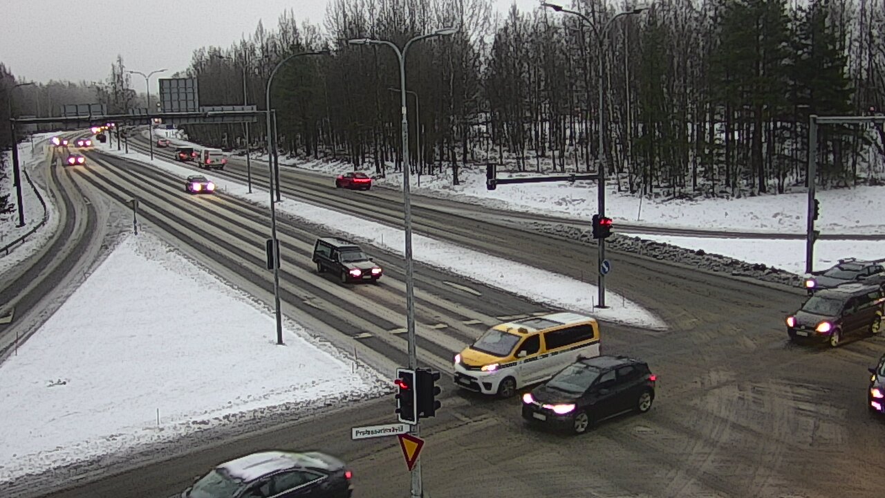 Weather Camera Image Väg 22 Uleåborg öst, Oulu, Pohjois-Pohjanmaa