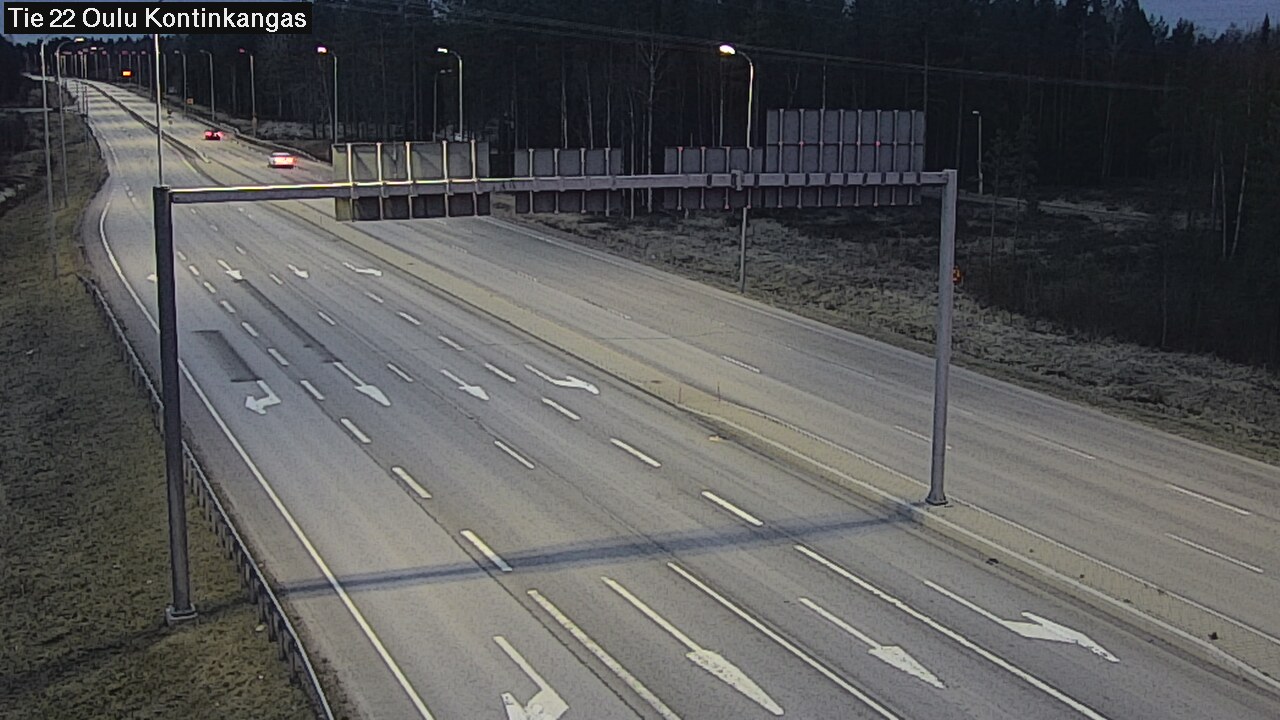 Kelikamerat Kuva Tie 22 Oulu Kaukovainio, Oulu, Pohjois-Pohjanmaa