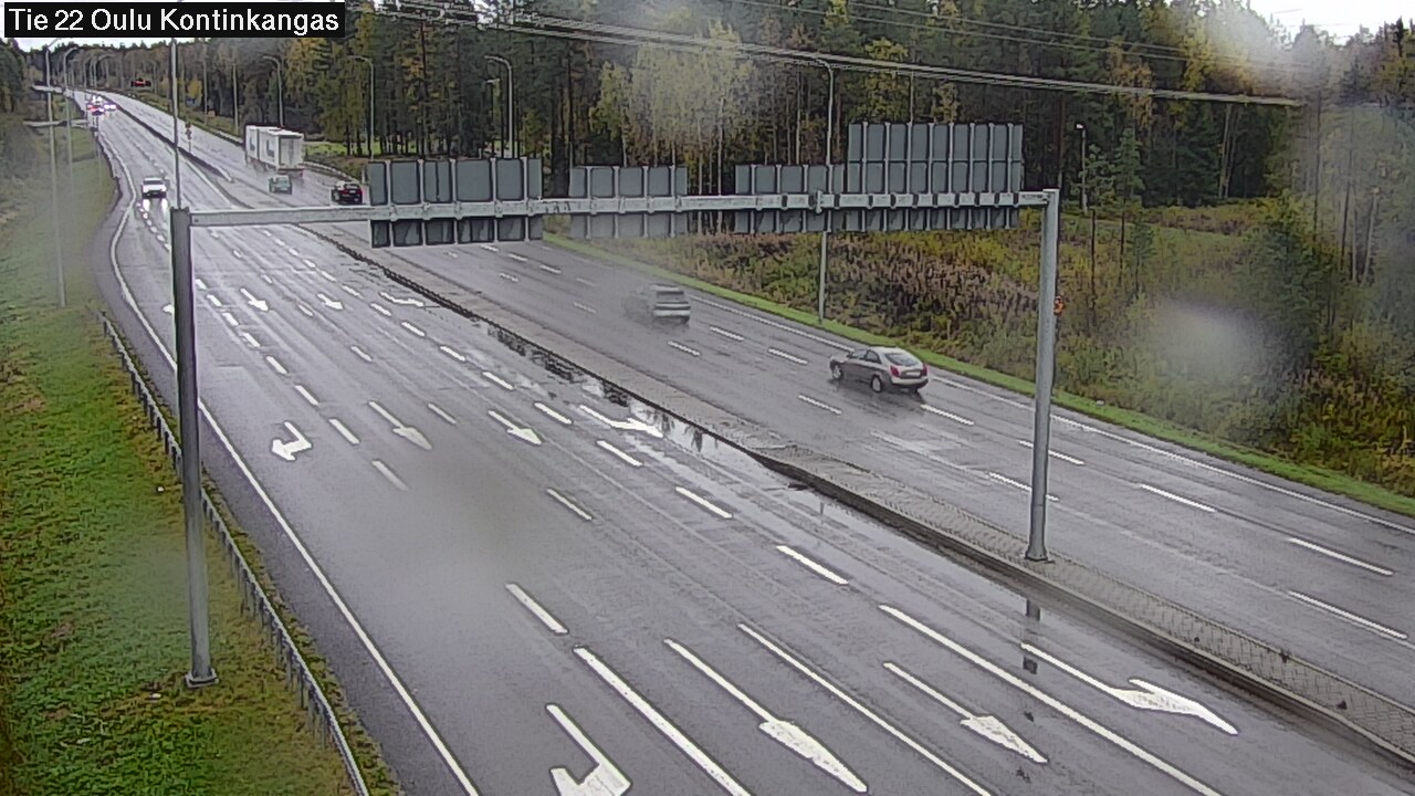 Weather Camera Image Road 22 Oulu Kaukovainio, Oulu, Pohjois-Pohjanmaa
