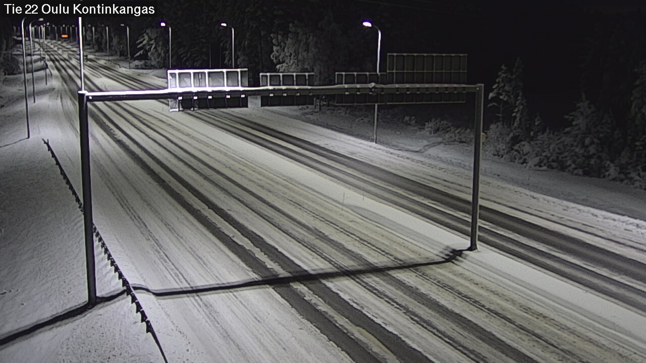 Kelikamerat Kuva Tie 22 Oulu Kaukovainio, Oulu, Pohjois-Pohjanmaa