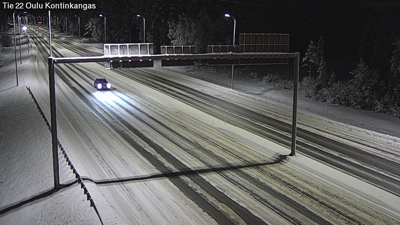 Kelikamerat Kuva Tie 22 Oulu Kaukovainio, Oulu, Pohjois-Pohjanmaa